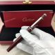 Red Resin Cartier Diabolo Fineliner Pen - AAA Replica (4)_th.jpg